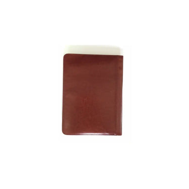 2400-40 A4 Alpstein Writing folder with zipper Cognac